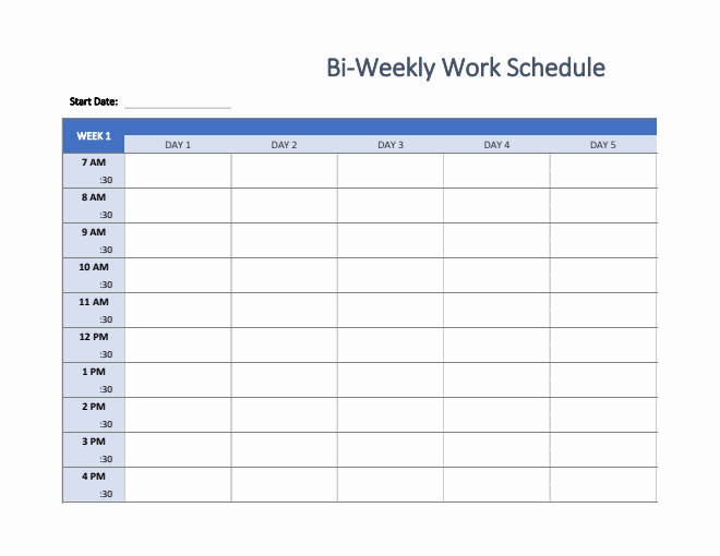 Planner Templates