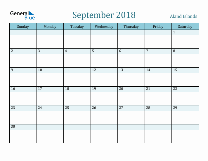 September 2018 Calendar with Holidays