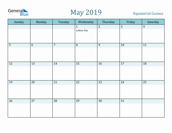 May 2019 Calendar with Holidays