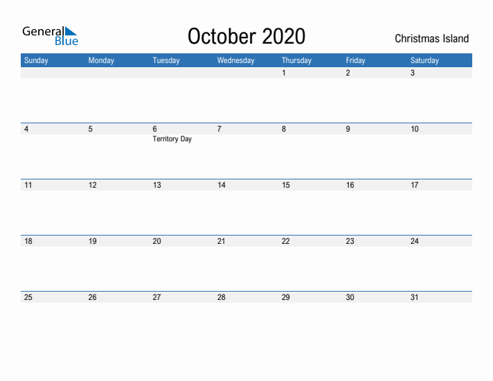 Fillable October 2020 Calendar