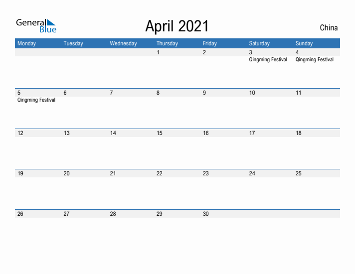 Fillable April 2021 Calendar