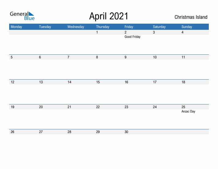 Fillable April 2021 Calendar