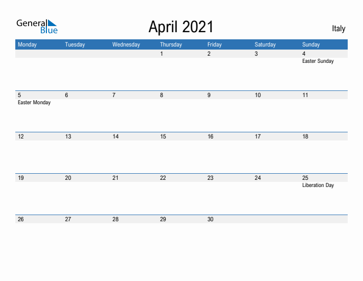 Fillable April 2021 Calendar