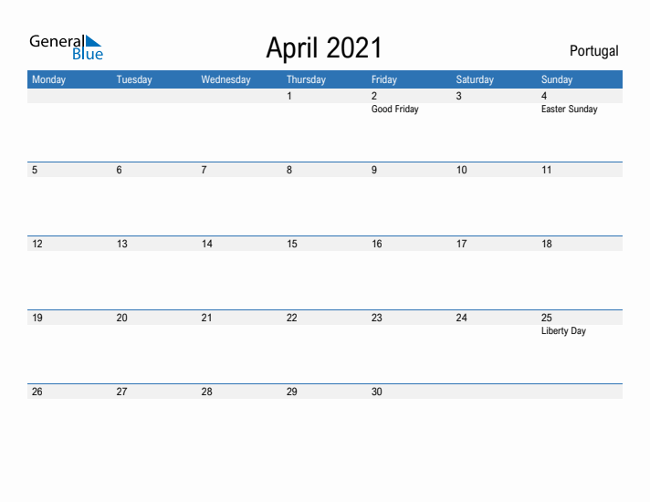 Fillable April 2021 Calendar