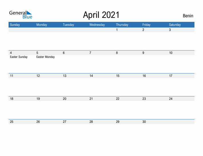 Fillable April 2021 Calendar