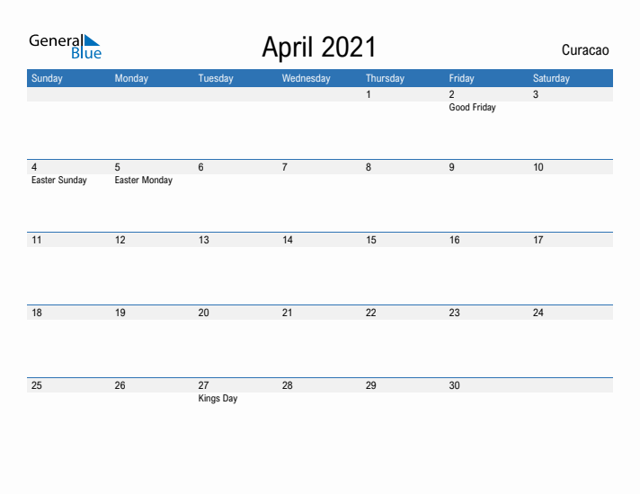 Fillable April 2021 Calendar