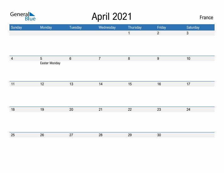 Fillable April 2021 Calendar