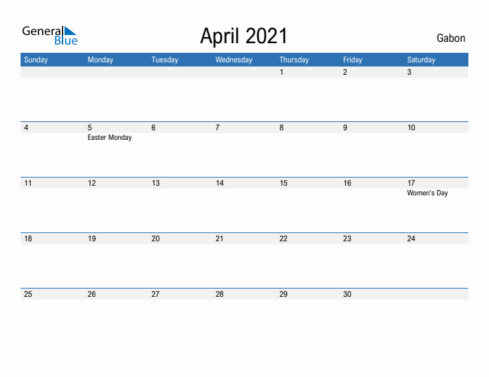 Fillable April 2021 Calendar