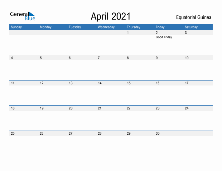 Fillable April 2021 Calendar