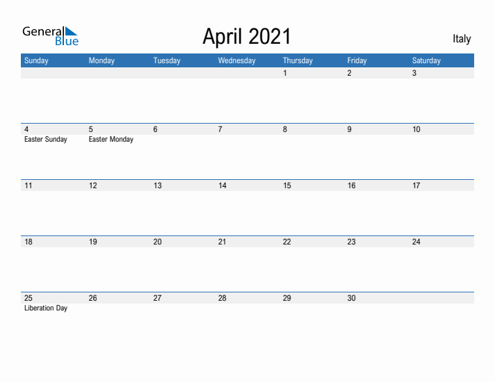 Fillable April 2021 Calendar