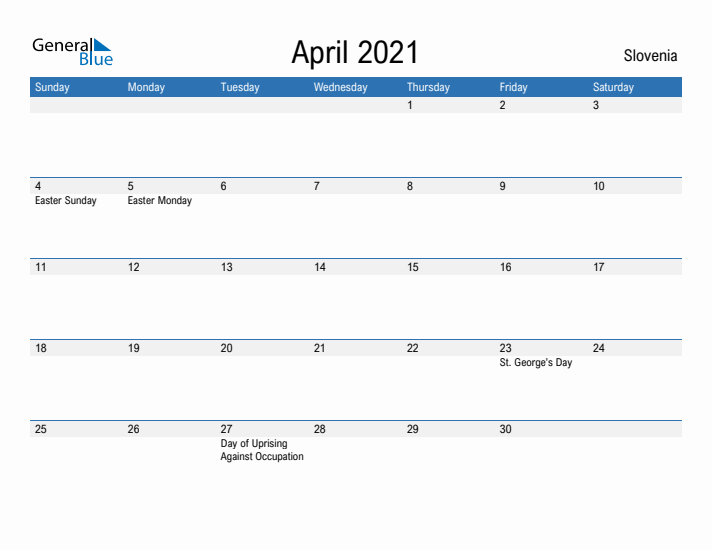 Fillable April 2021 Calendar