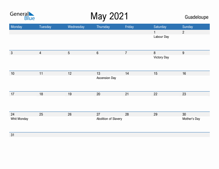 Fillable May 2021 Calendar