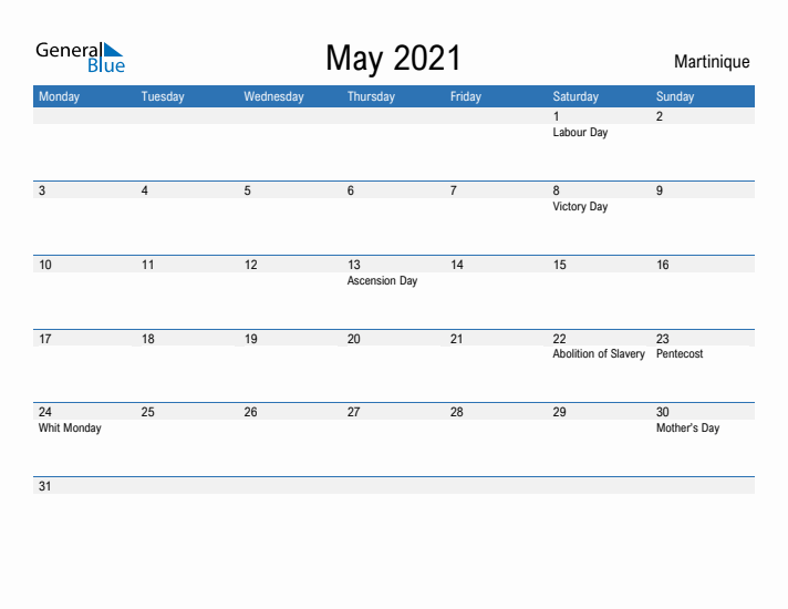 Fillable May 2021 Calendar