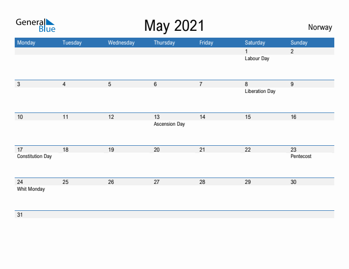 Fillable May 2021 Calendar