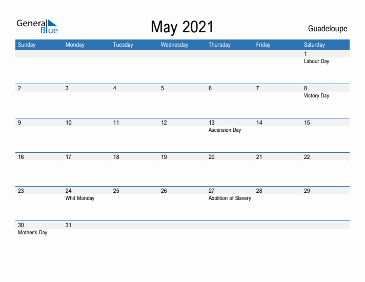 Fillable May 2021 Calendar