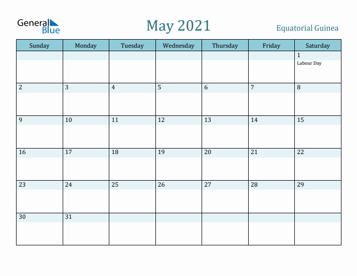 May 2021 Calendar with Holidays