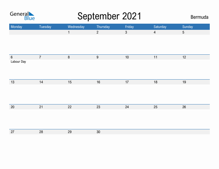 Fillable September 2021 Calendar