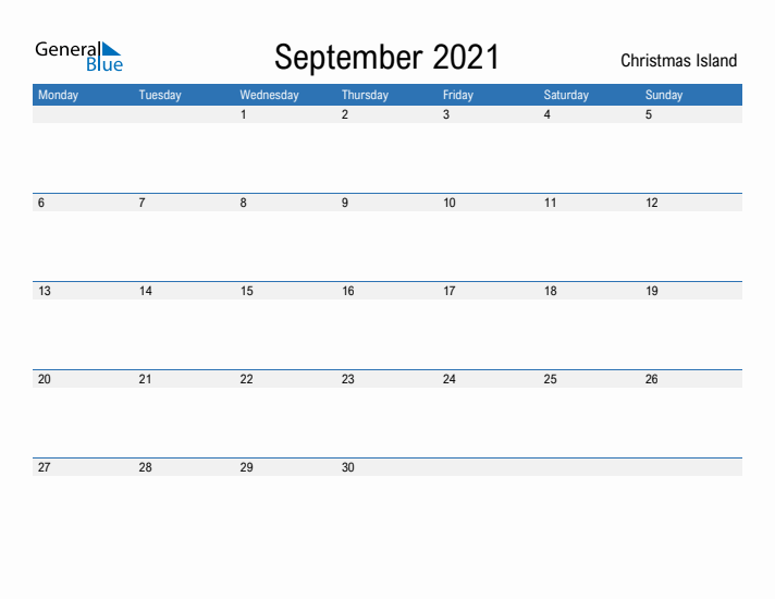 Fillable September 2021 Calendar