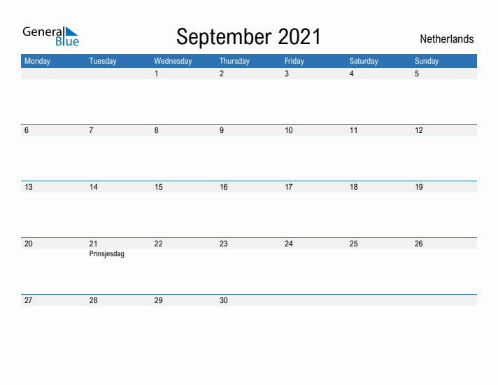 Fillable September 2021 Calendar