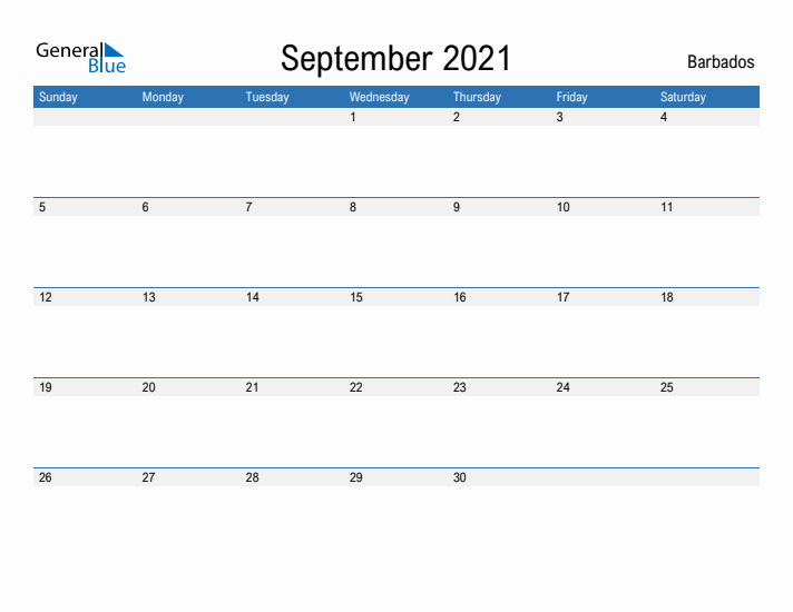 Fillable September 2021 Calendar