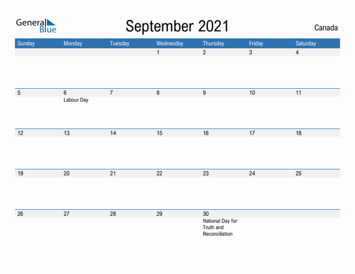 Fillable September 2021 Calendar