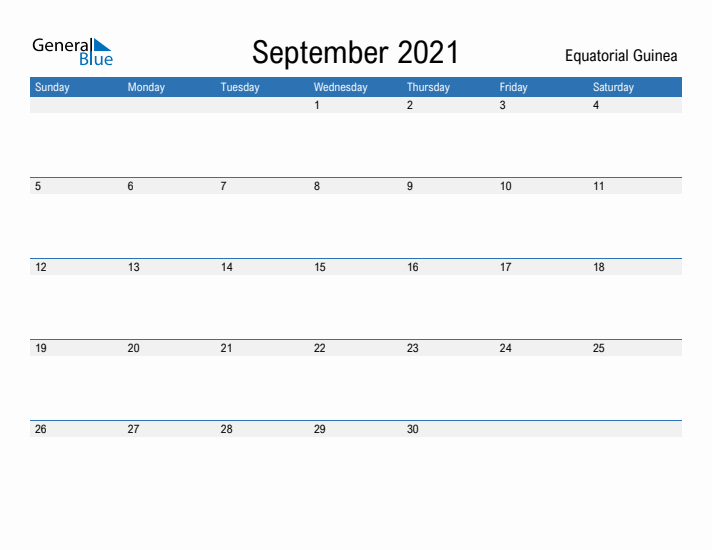 Fillable September 2021 Calendar