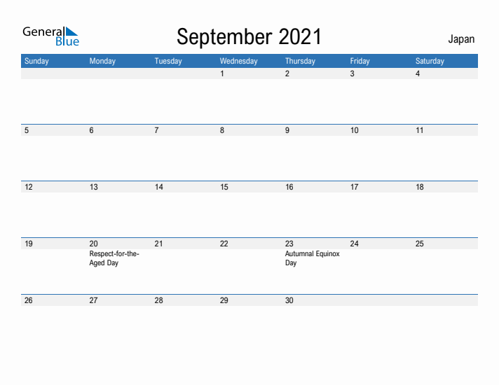 Fillable September 2021 Calendar