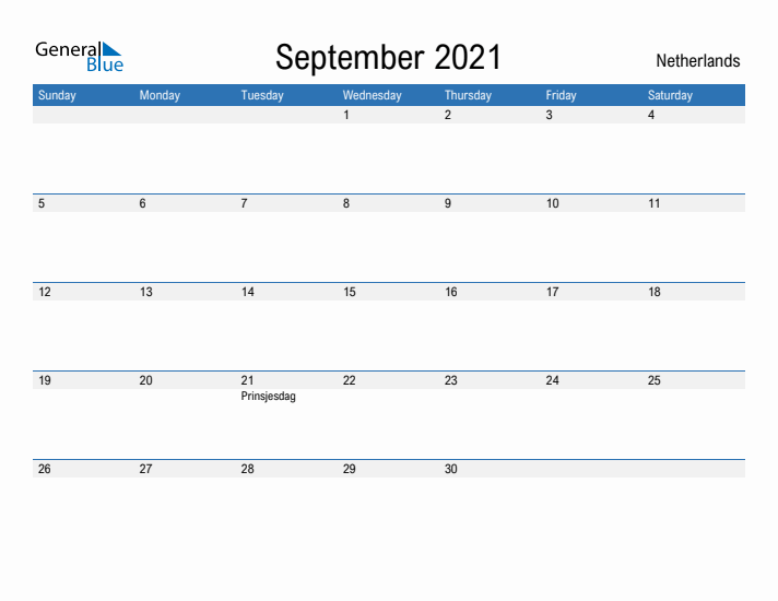 Fillable September 2021 Calendar