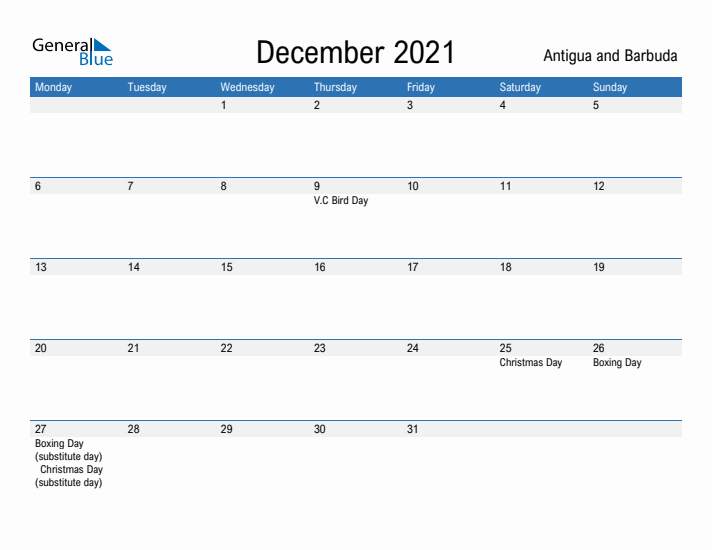 Fillable December 2021 Calendar