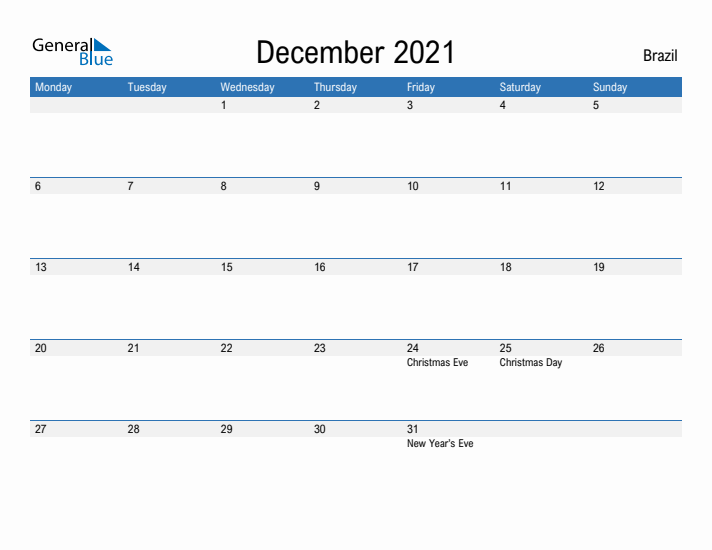 Fillable December 2021 Calendar