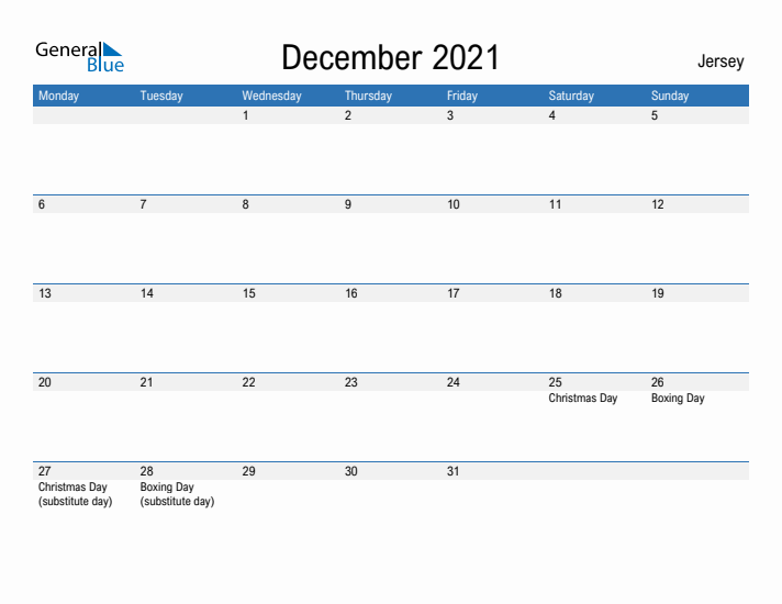 Fillable December 2021 Calendar