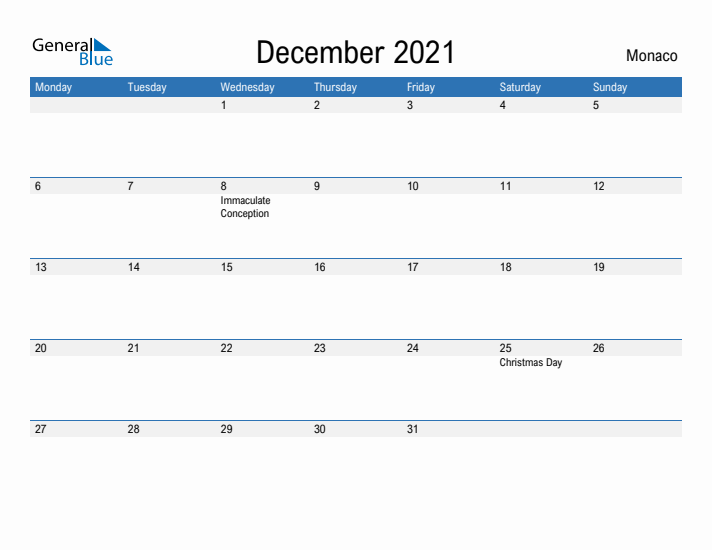 Fillable December 2021 Calendar