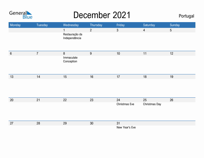 Fillable December 2021 Calendar