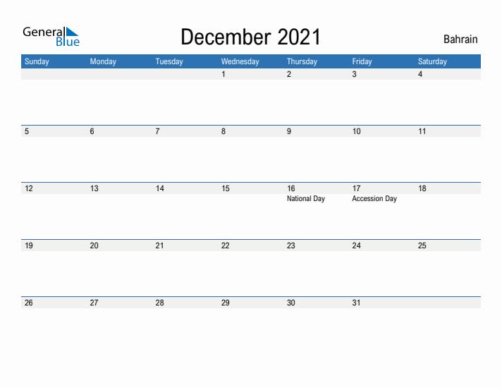 Fillable December 2021 Calendar