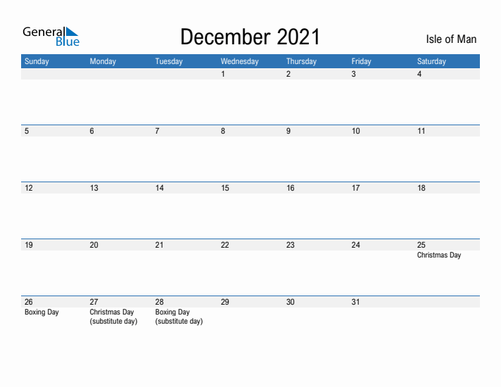 Fillable December 2021 Calendar