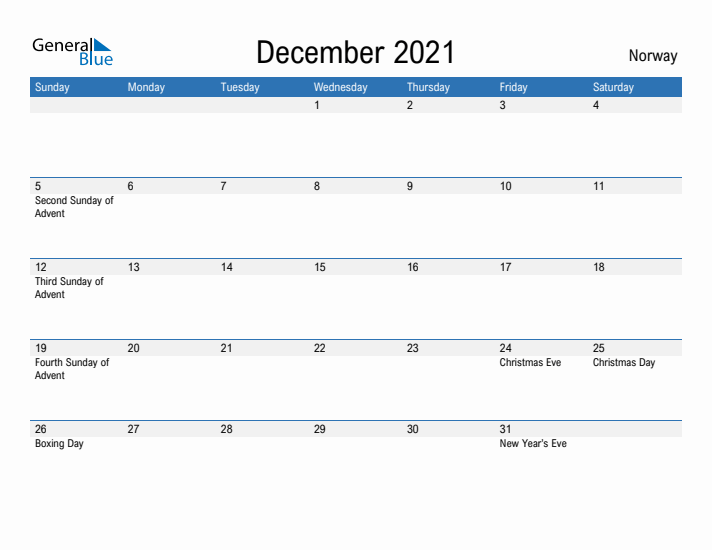 Fillable December 2021 Calendar