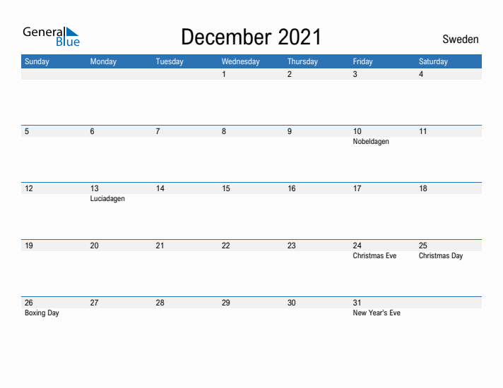 Fillable December 2021 Calendar