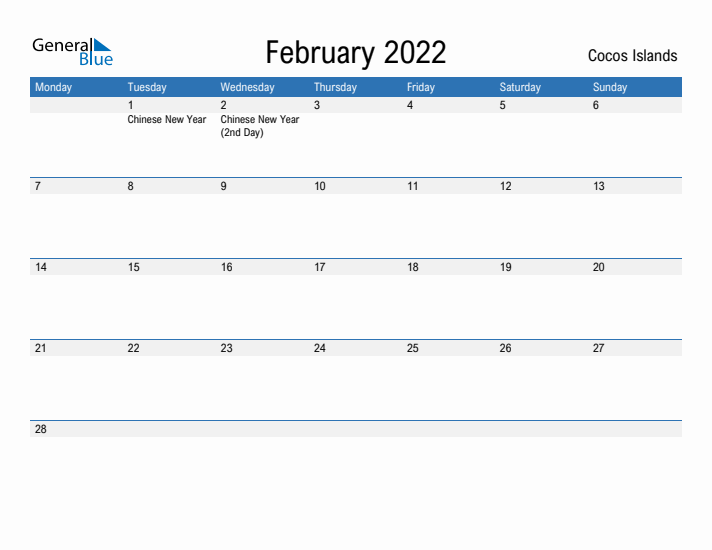 Fillable February 2022 Calendar