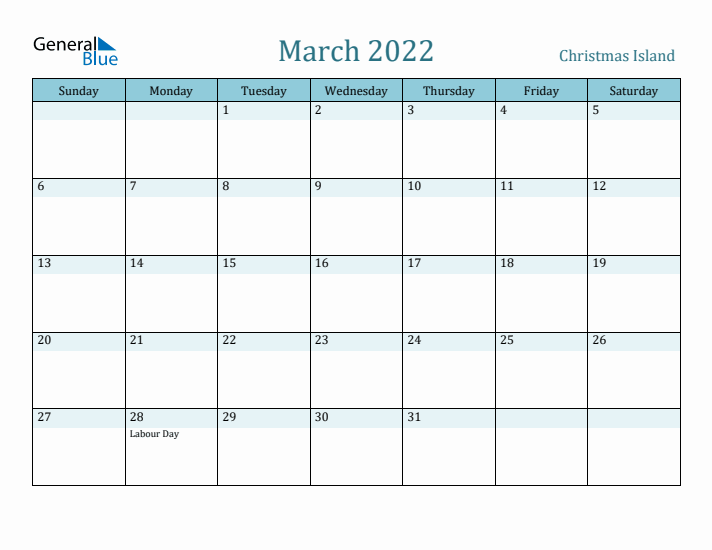 March 2022 Calendar with Holidays