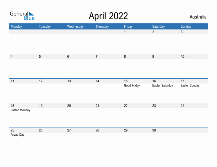 Fillable April 2022 Calendar