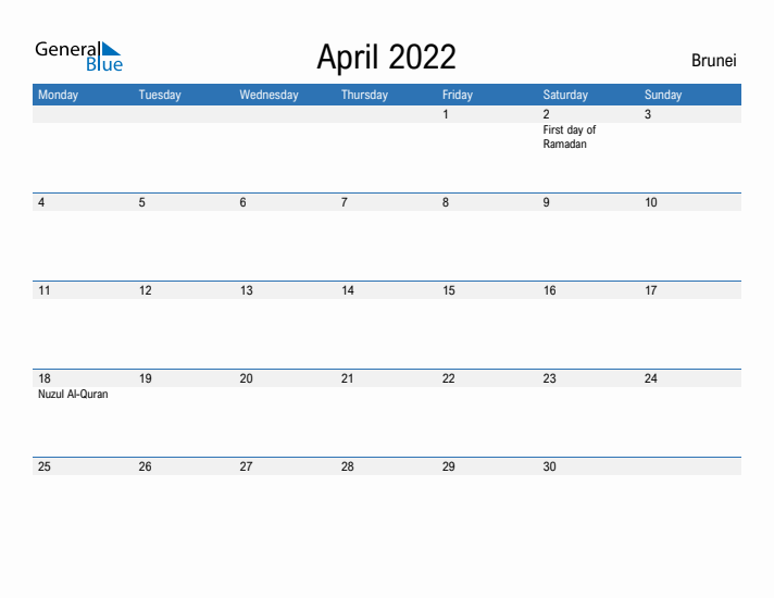 Fillable April 2022 Calendar