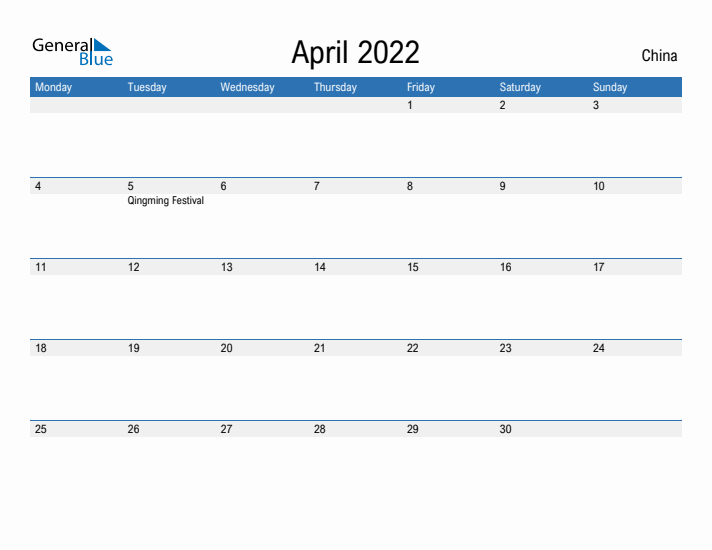 Fillable April 2022 Calendar