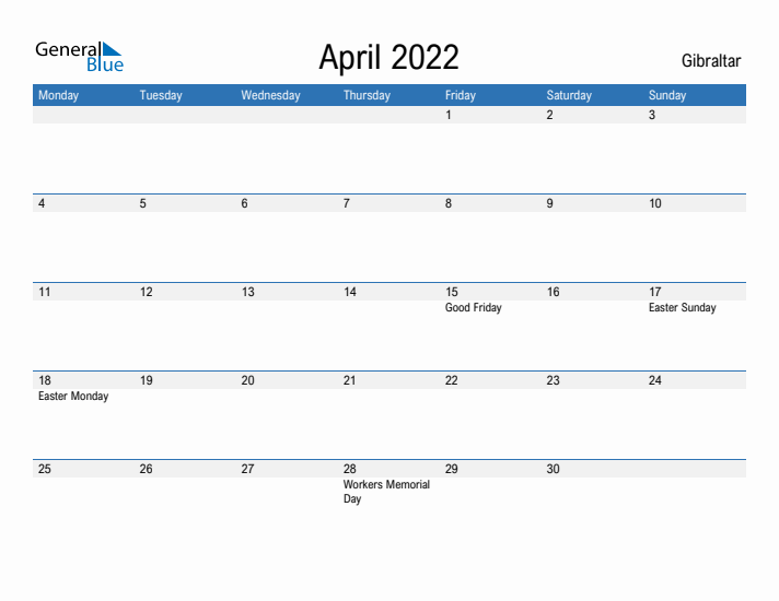 Fillable April 2022 Calendar