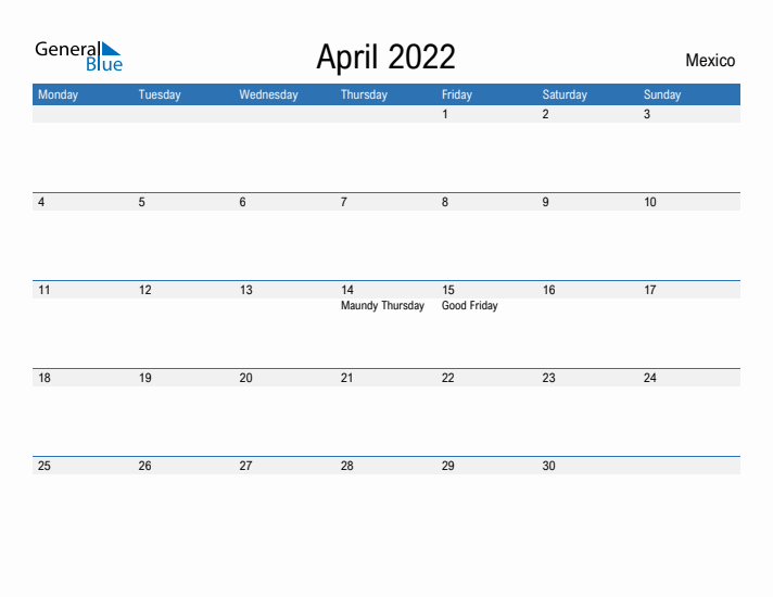 Fillable April 2022 Calendar