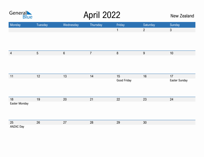 Fillable April 2022 Calendar