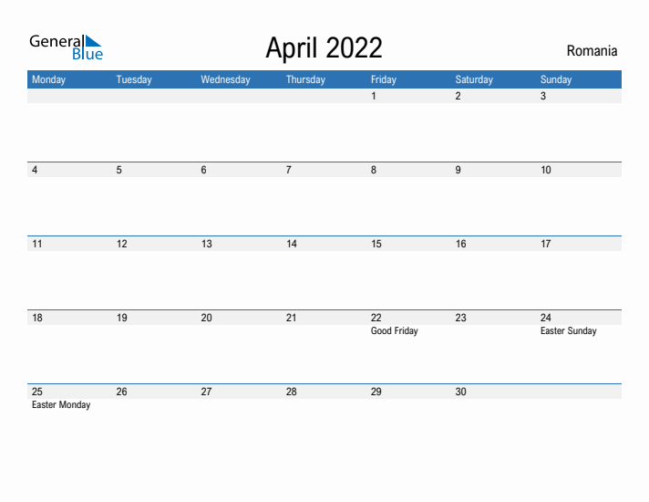 Fillable April 2022 Calendar