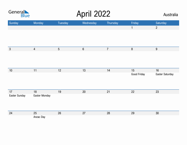 Fillable April 2022 Calendar