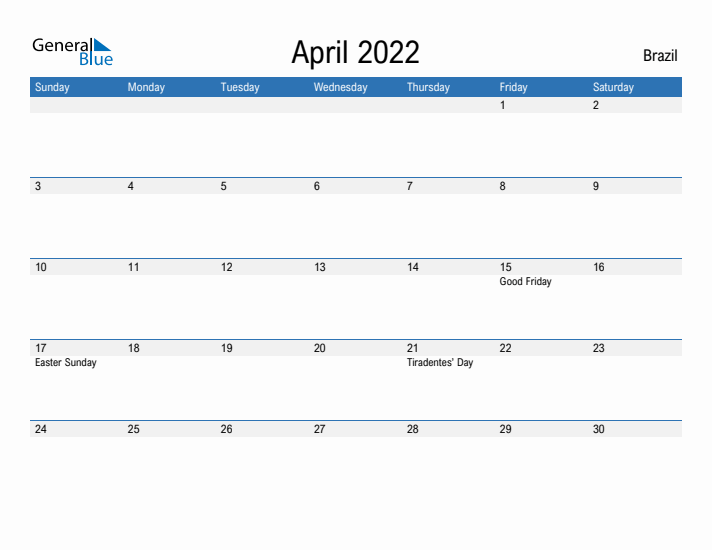 Fillable April 2022 Calendar