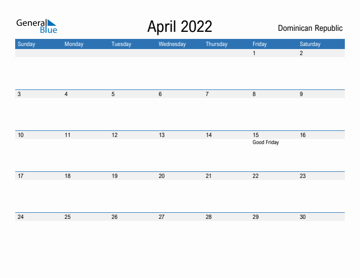 Fillable April 2022 Calendar