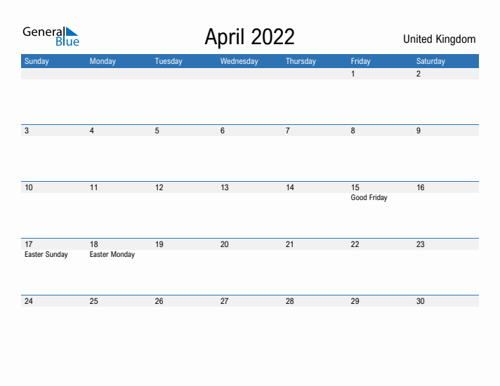 Fillable April 2022 Calendar